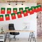 G128 Portugal Portuguese Bunting Banner | Flag 8.2 x 5.5 Inch, Full String 33 Feet | Printed 150D Polyester, Decorations For Bar, School, Festival Events Celebration